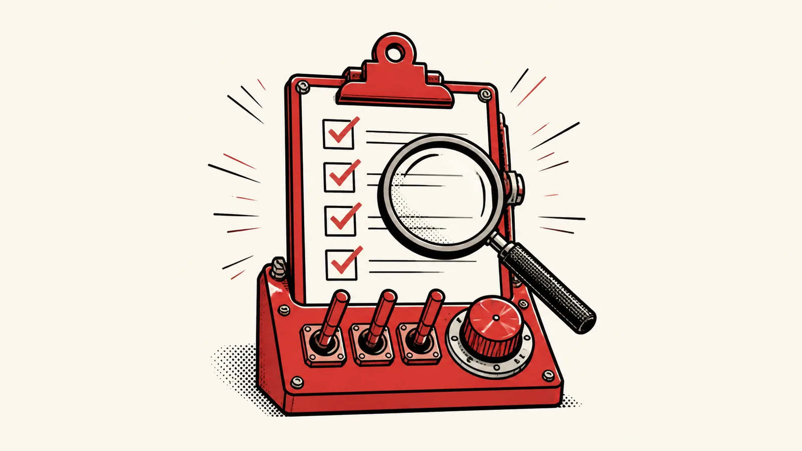 Checklist físico para revisar campañas con pujas basadas en objetivos