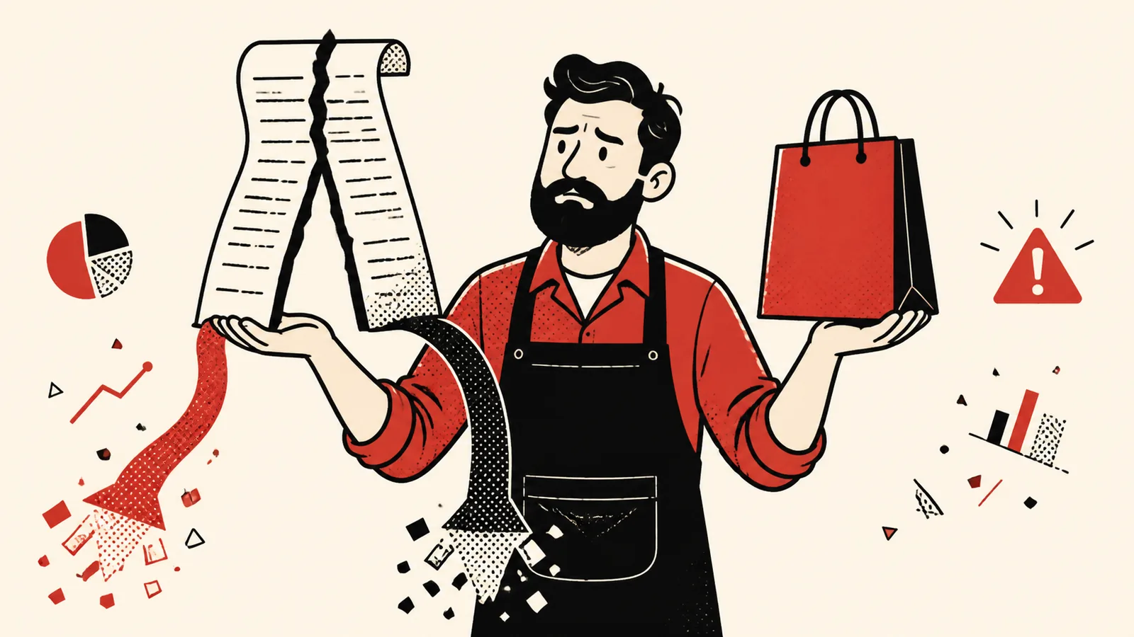 Ilustración editorial sobre los cambios de informes de Google Merchant Center