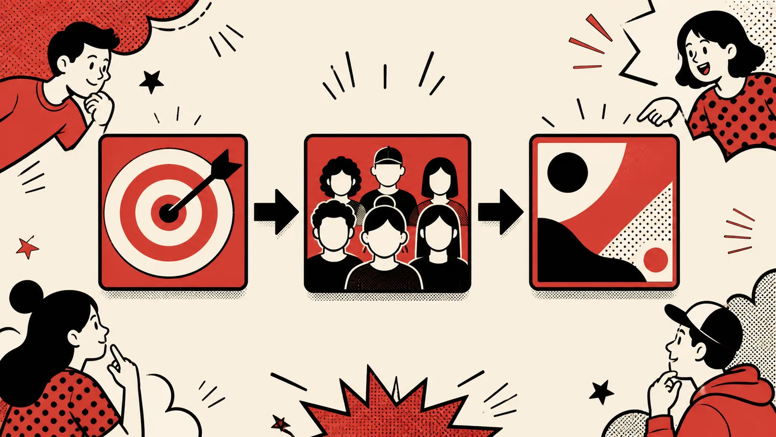 Objetivo, audiencia y creatividad conectados en una campaña