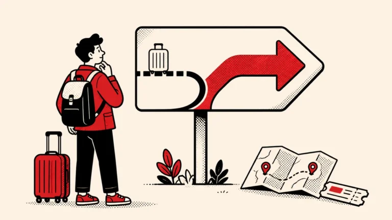 Ilustración editorial sobre la migración de Travel campaigns a Search campaigns for Travel